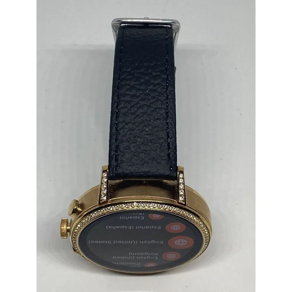 Fossil Gen 4 Authentic Digital Dial Smart Watch Custom Band FTW6011 AB416